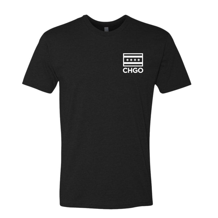 CHGO Pocket Flag Stack Tee