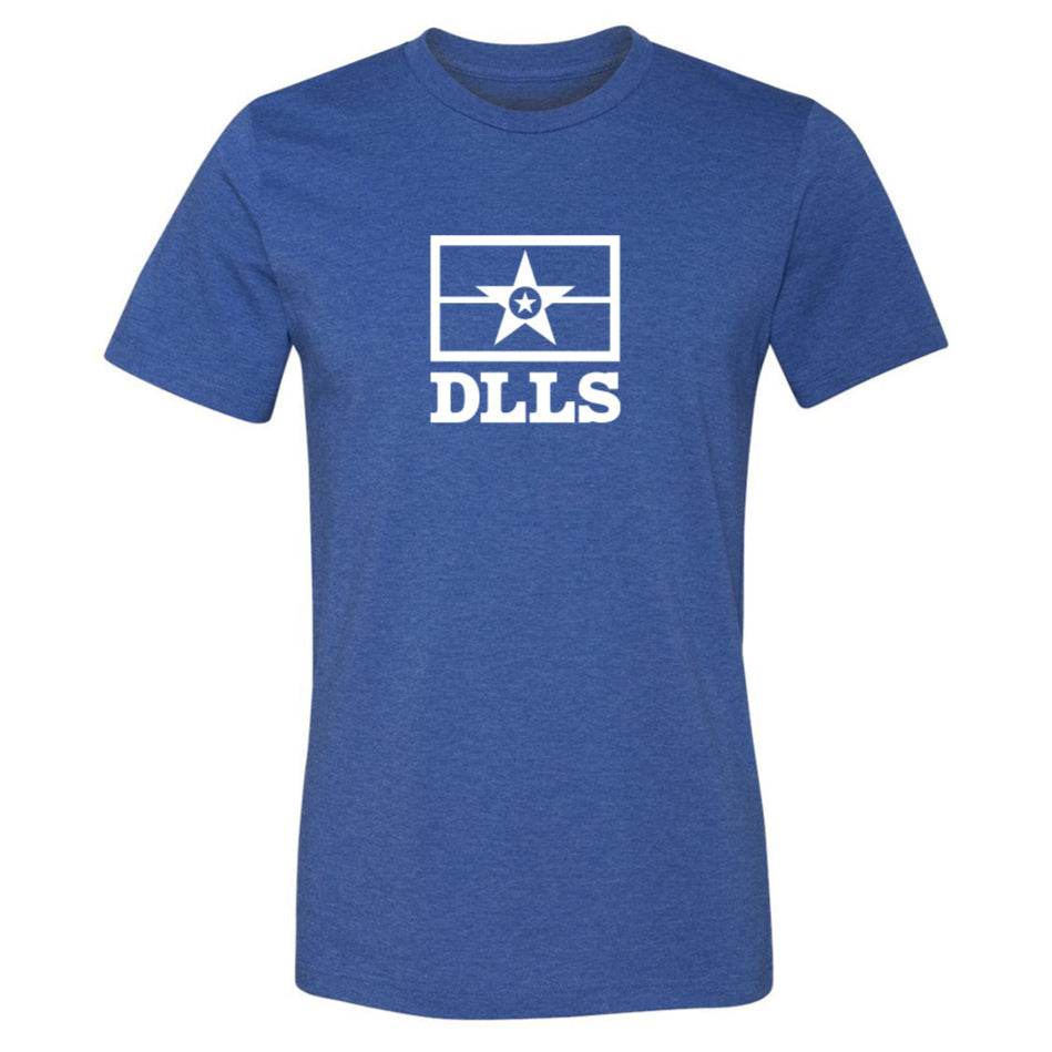 DLLS Flag Stack Basketball Tee