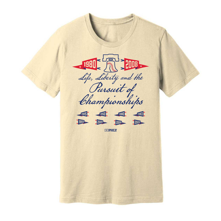 PHLY Pursuit of Championships Tee