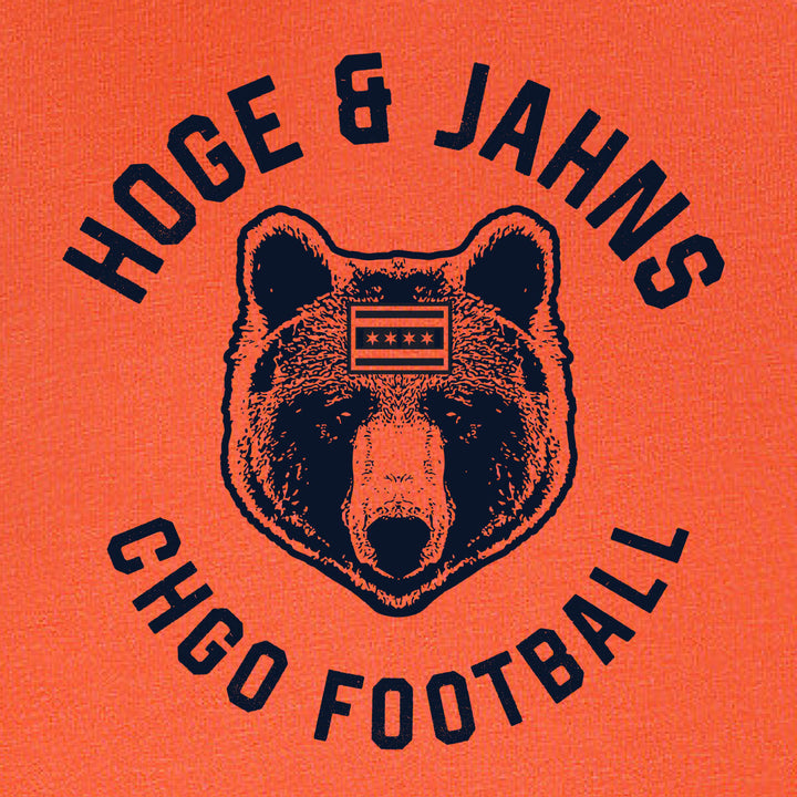 Hoge and Jahns CHGO Football Tee