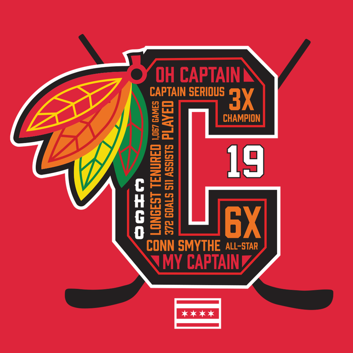 CHGO Oh Captain Tee