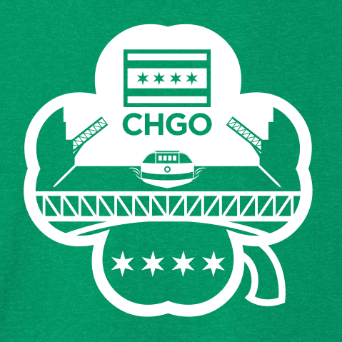 CHGO St. Patrick's Pocket Tee