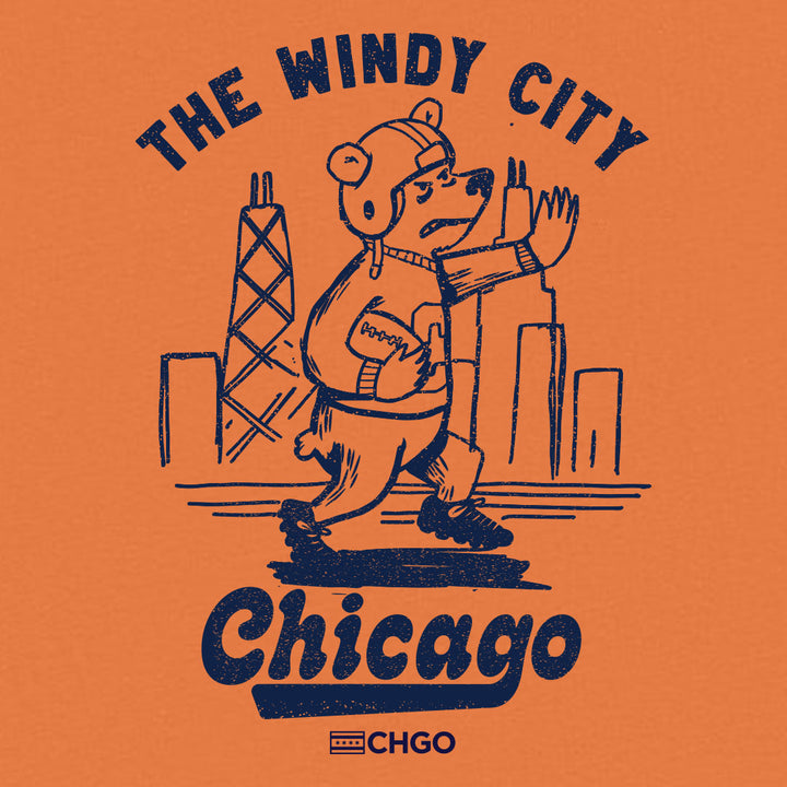 CHGO Vintage Football Tee