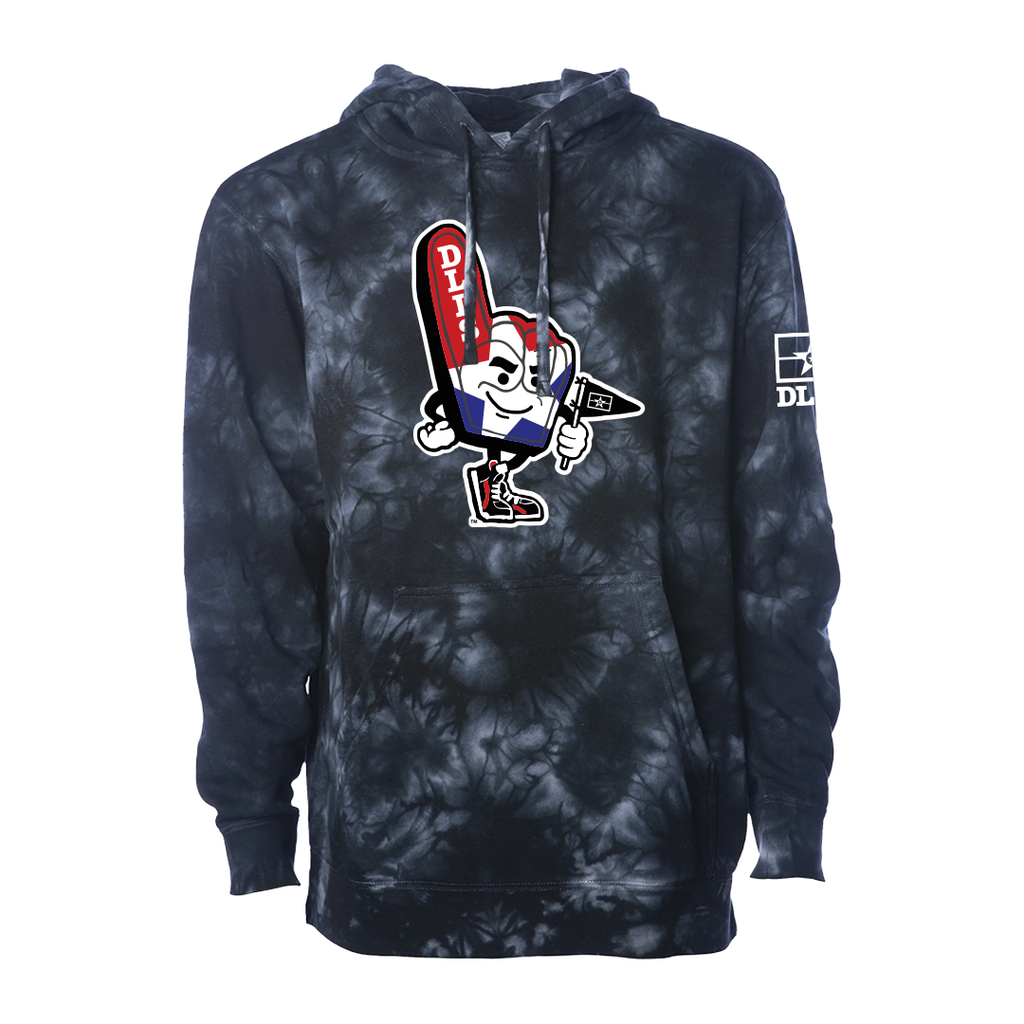 LAST NEST トレーナー CROSS TIE-DYE SWEAT DLLS Knux Tie Dye Hoodie – ALLCITY Network