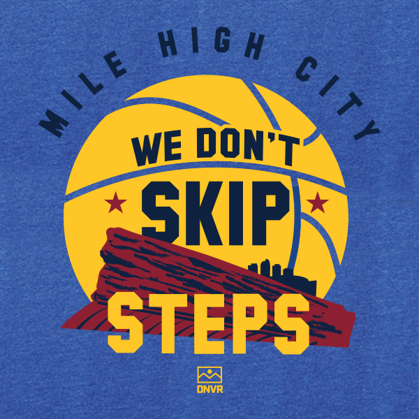 DNVR We Don't Skip Steps Tee