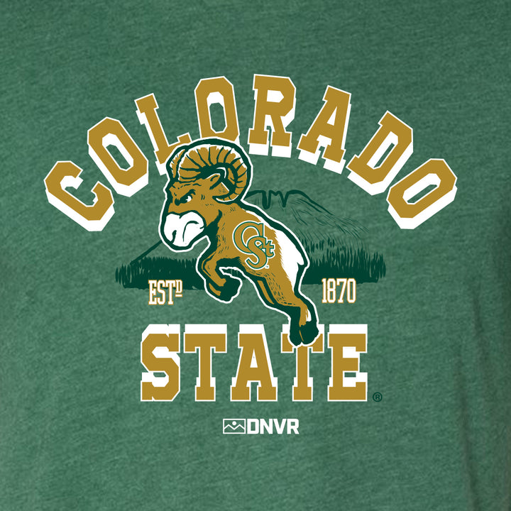 DNVR Officially Licensed Colorado State Rams Tee