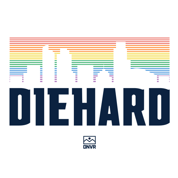 DNVR Diehard Rainbow Tee