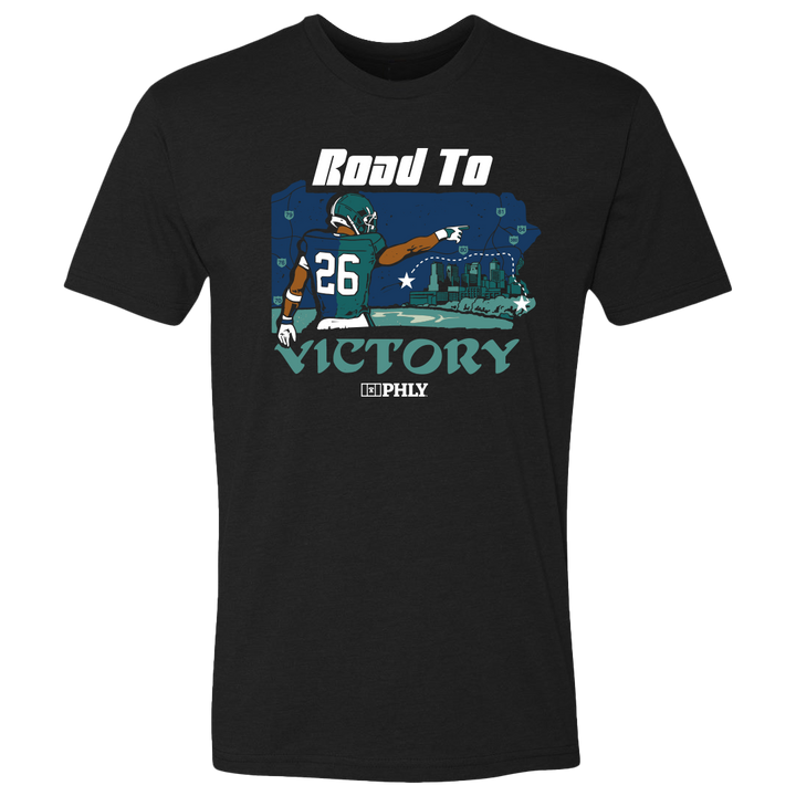 PHLY Road to Victory Tee