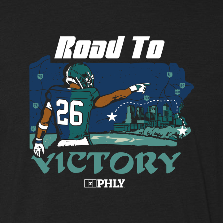 PHLY Road to Victory Tee