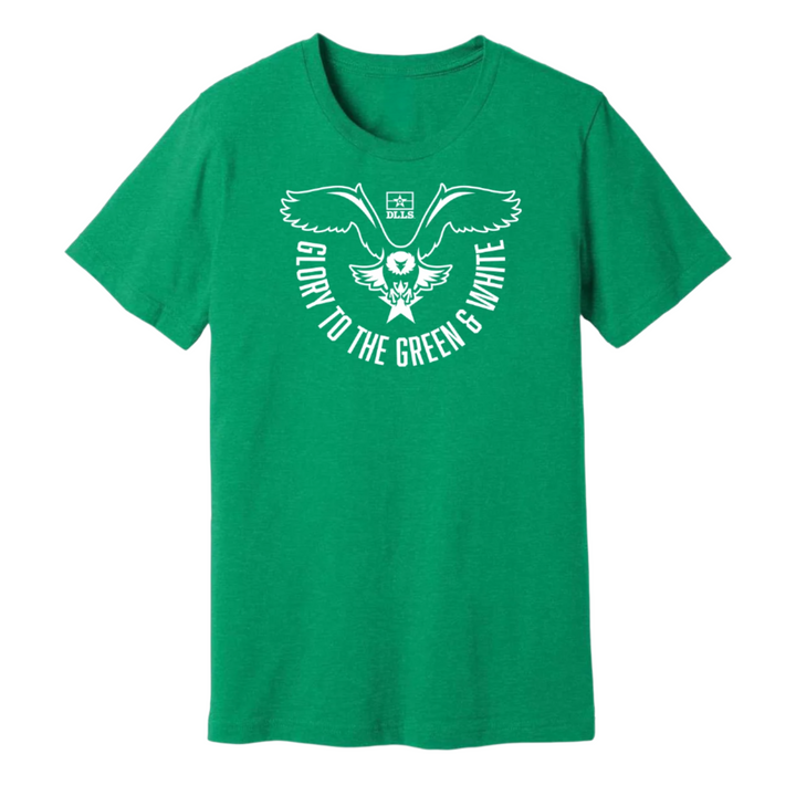 DLLS Glory to the Green and White Tee