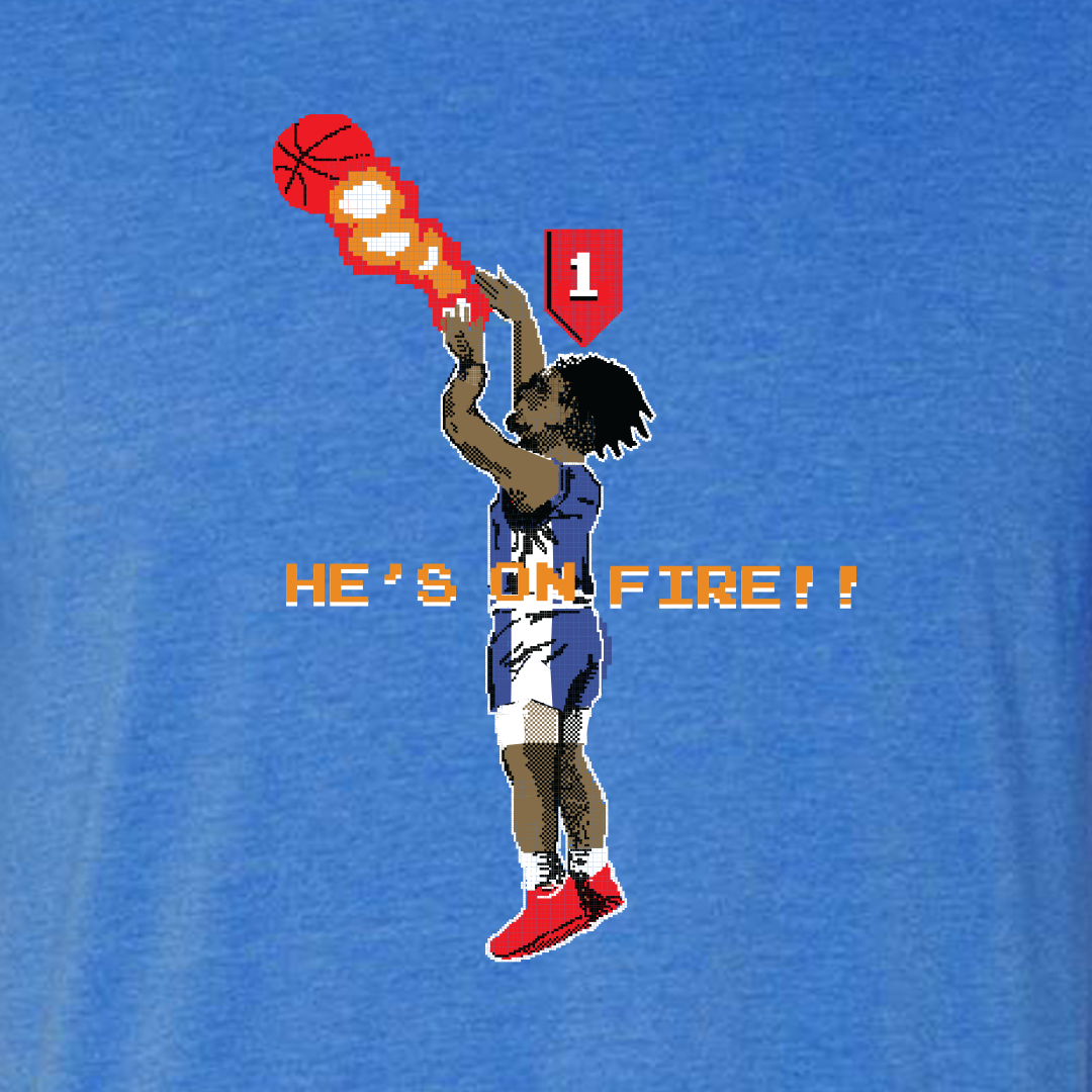 PHLY He's On Fire Tee