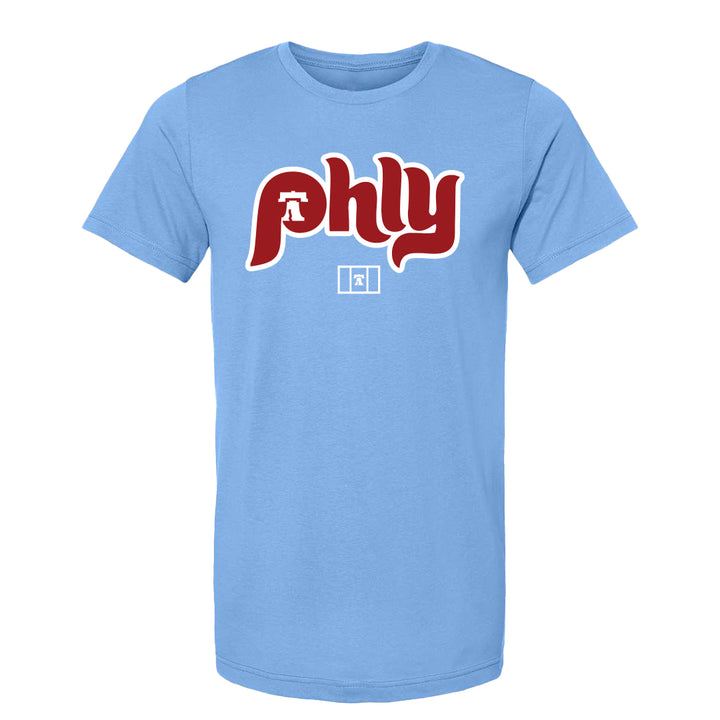 PHLY Baseball Font Tee