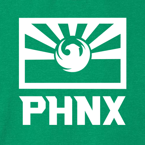 PHNX Green Flag Stack Tee