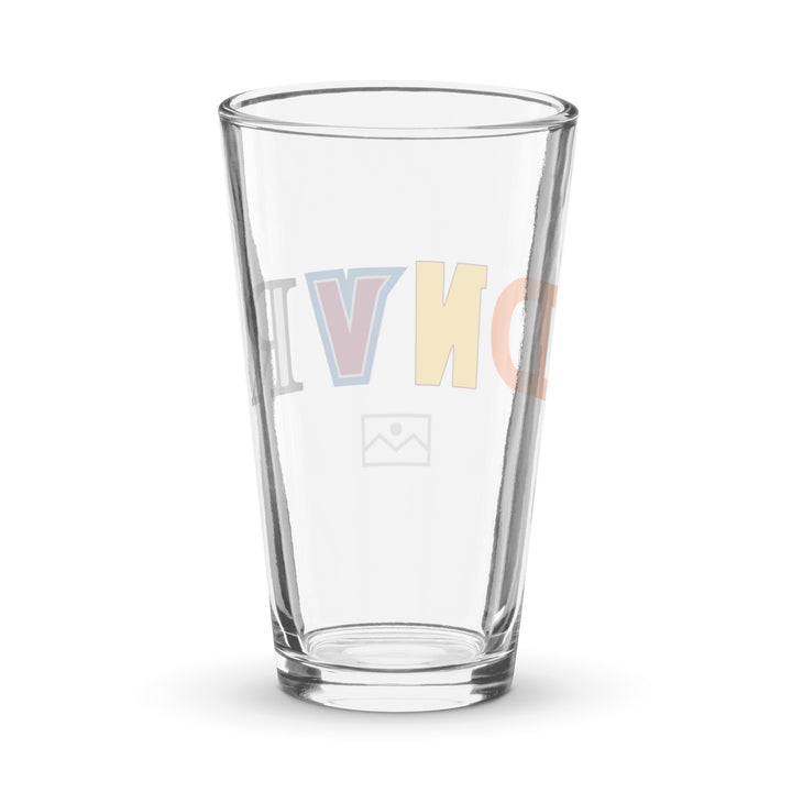 DNVR Letters Pint Glass