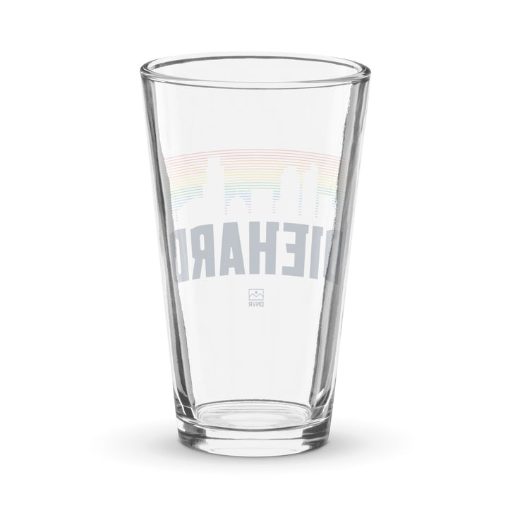 DNVR Diehard Rainbow Pint Glass