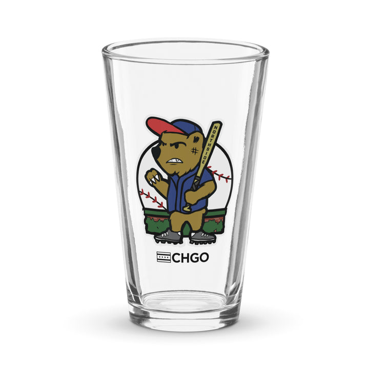 CHGO Brawler Cubby Pint Glass