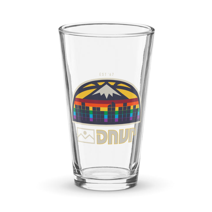 DNVR Nuggets Mile High City Pint Glass