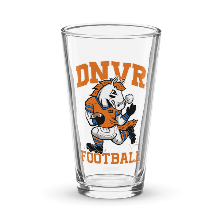 DNVR Football Pint Glass