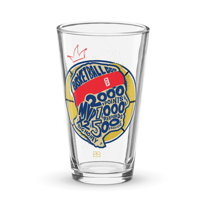 DNVR Basketball God Pint Glass