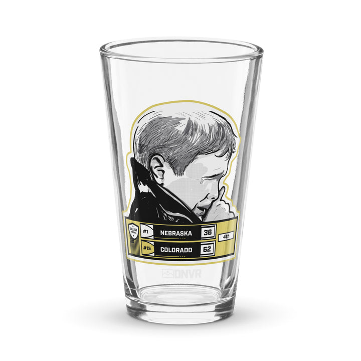 DNVR Crying Nebraska Kid Pint Glass