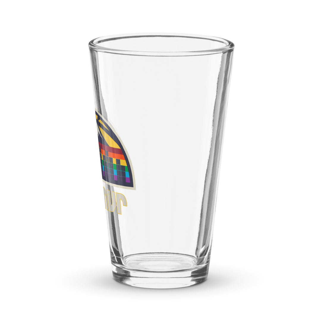 DNVR Nuggets Mile High City Pint Glass