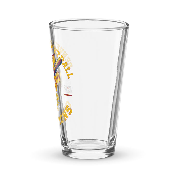 DNVR 2023 Golden Era Championship Basketball Pint Glass