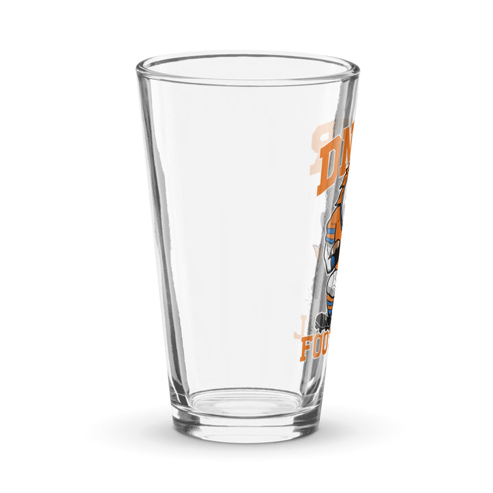 DNVR Football Pint Glass