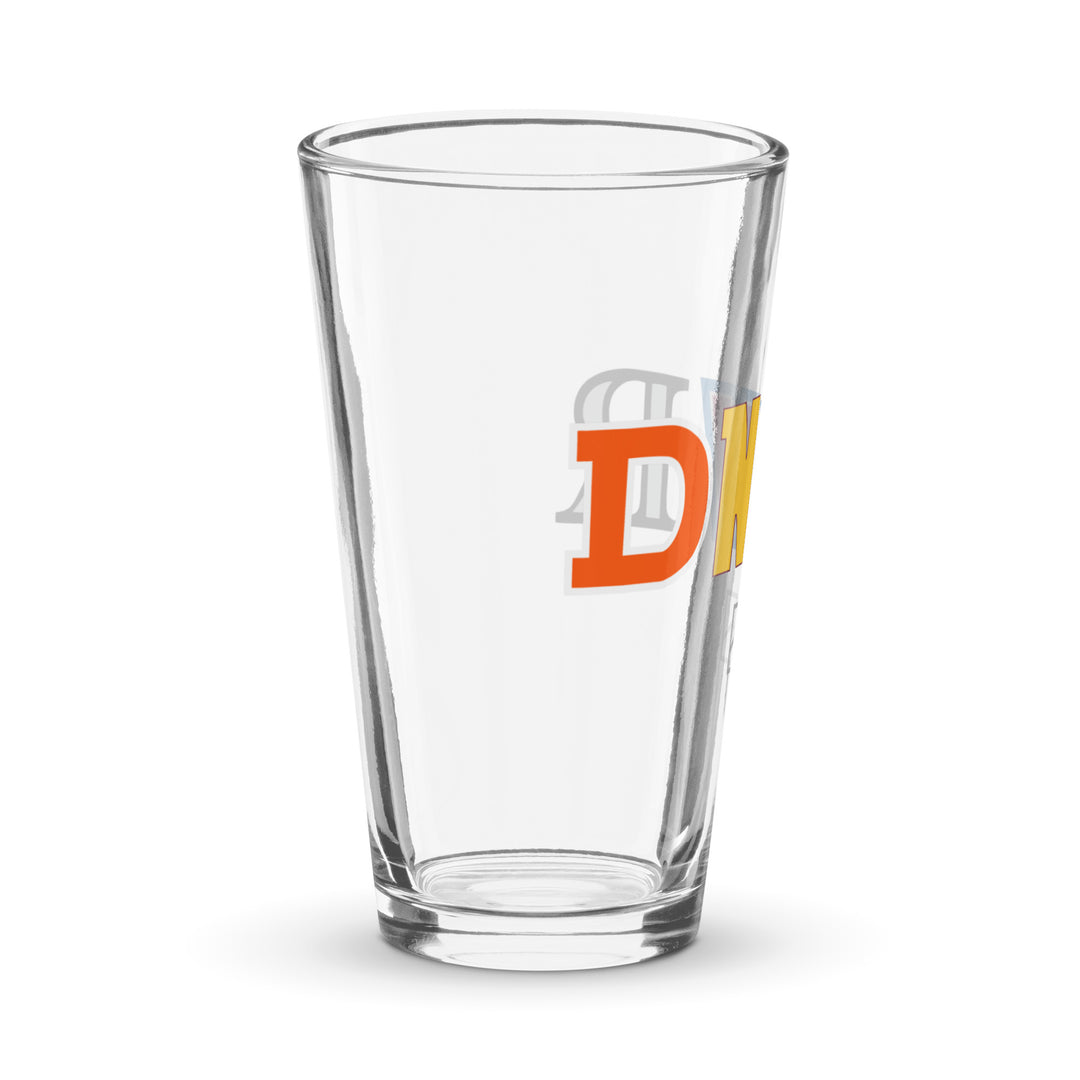 DNVR Letters Pint Glass